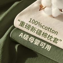 2023冬季纯棉枕套一对装100全棉枕头套单人家用儿童枕芯内胆套i至