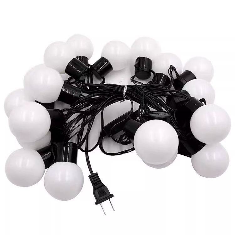 Linterna de camping al aire libre G50 bola burbuja tienda noche mercado puesto decoración led gran bola al por mayor solar cadena de luz