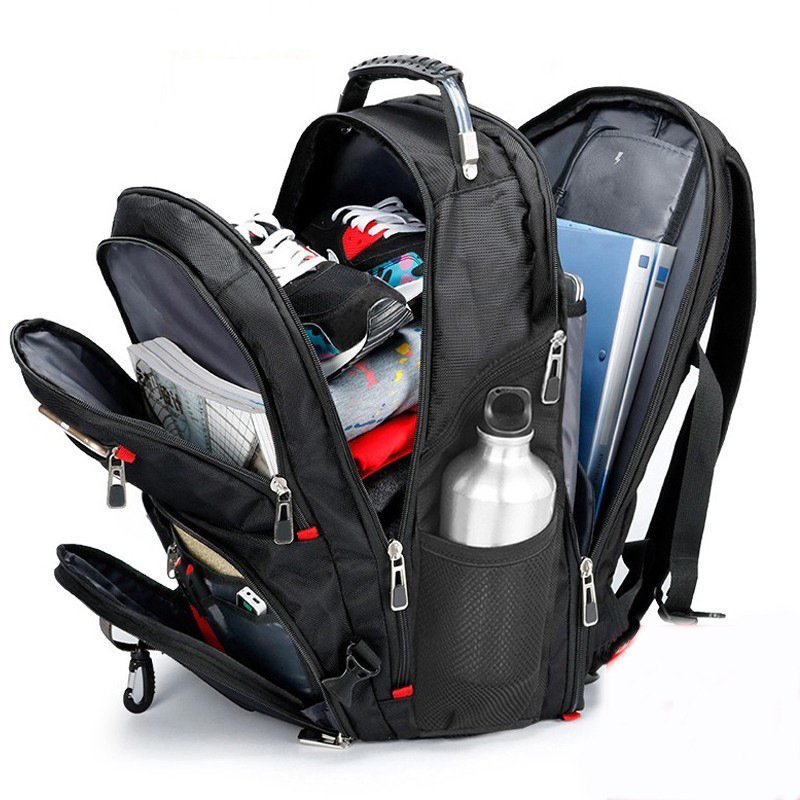 Swiss Army Knife Backpack Men's Large Capacity Junior High School Student School Bag Computer Business Travel Business Casual Backpack