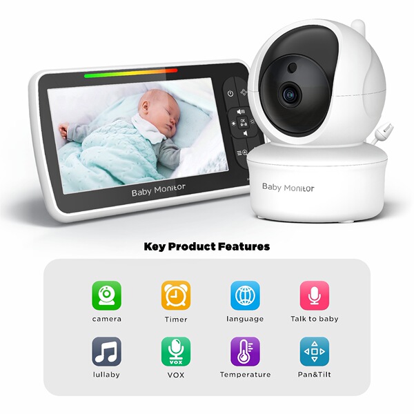 Children's radio baby monitor