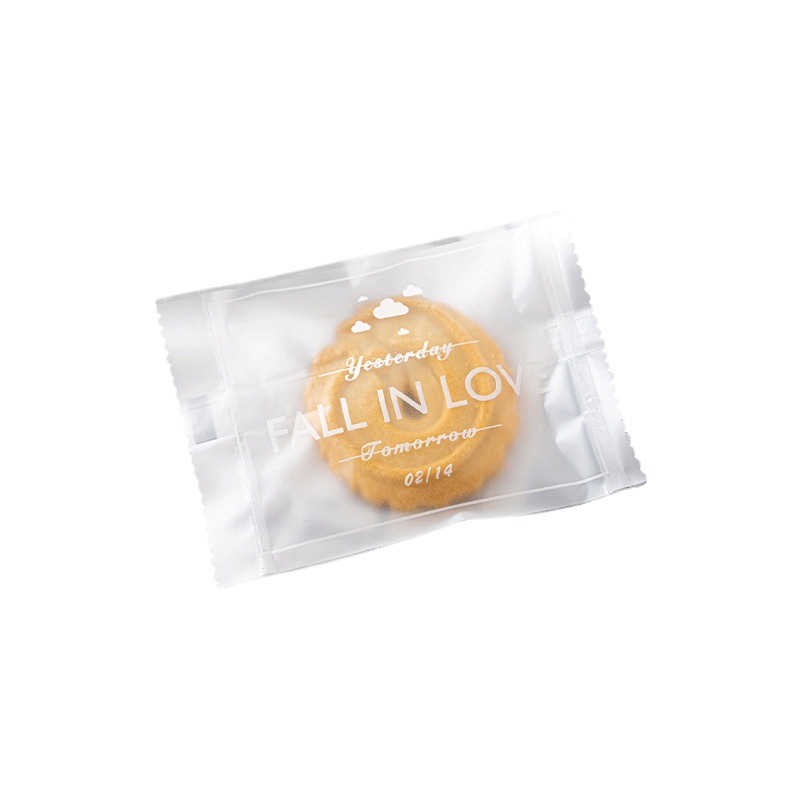 Máquina selladora de bolsas para galletas, sella galletas en forma de copo de nieve, dulces crujientes, modelo nuevo 2025, bolsas individuales pequeñas, sella bolsas de dulces para hornear.