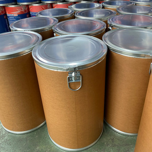 Wooden Bottom and Wooden Lid Bucket with Waterproof and Moisture-Proof Film on the Bottom and Inside of the Bucket 51*71 Large Capacity Metal Lid Cardboard Bucket