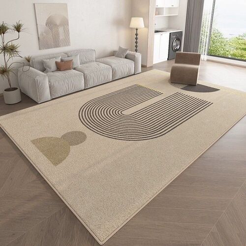 Modern simple imitation cashmere carpet for home large area full carpet bedroom living room non-slip wear-resistant sofa coffee table blanket