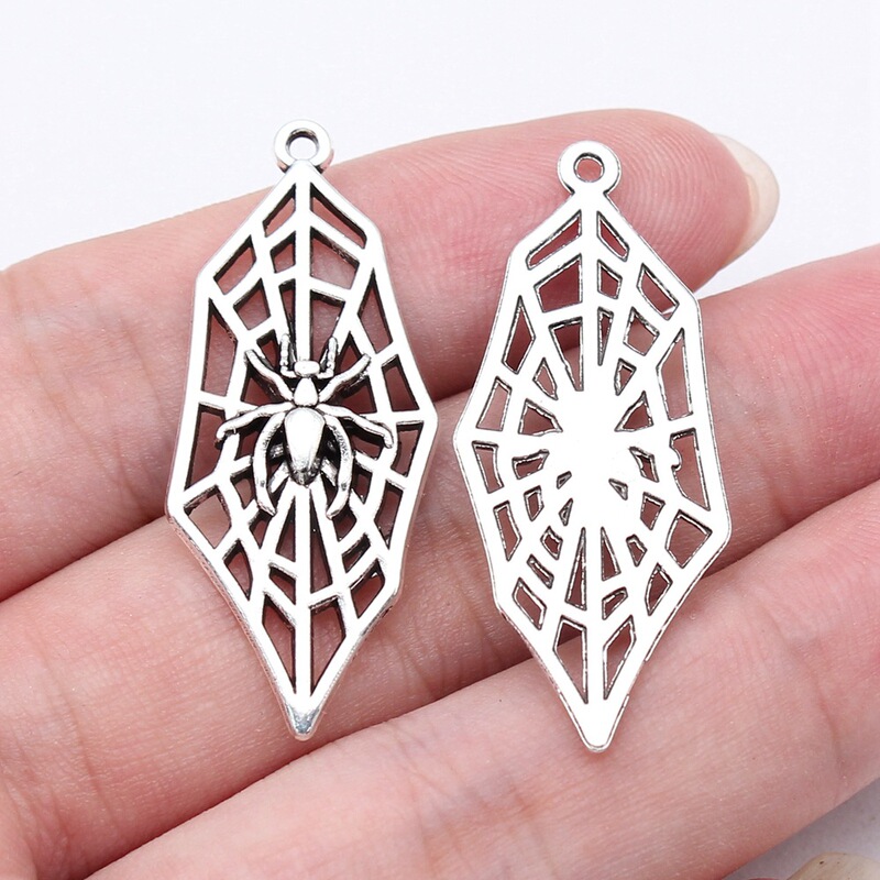 38x 15mm 2.1g DIY zinc alloy accessories spider web Halloween 38x 15mm 2.1g DIY zinc alloy accessories spider web Halloween