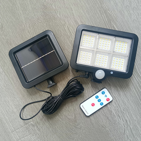 Physiological induction travel split sconce solar-powered for gazebo