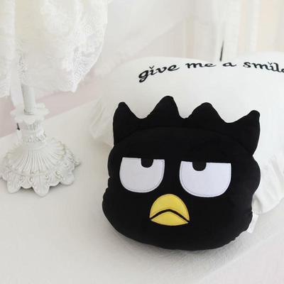 Cartoon cool black penguin car headrest car bone pillow seat belt cover pillow cushion air conditioning blanket