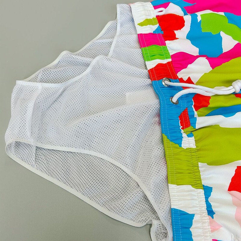 Summer New Product Loose-Fitting Quick-Drying Beach Shorts for Men to Wear Outside, Sports Casual Shorts for Fitness, Beach Swimming, with Lining Summer New Product Loose-Fitting Quick-Drying Beach Shorts for Men to Wear Outside, Sports Casual Shorts for Fitness, Beach Swimming, with Lining