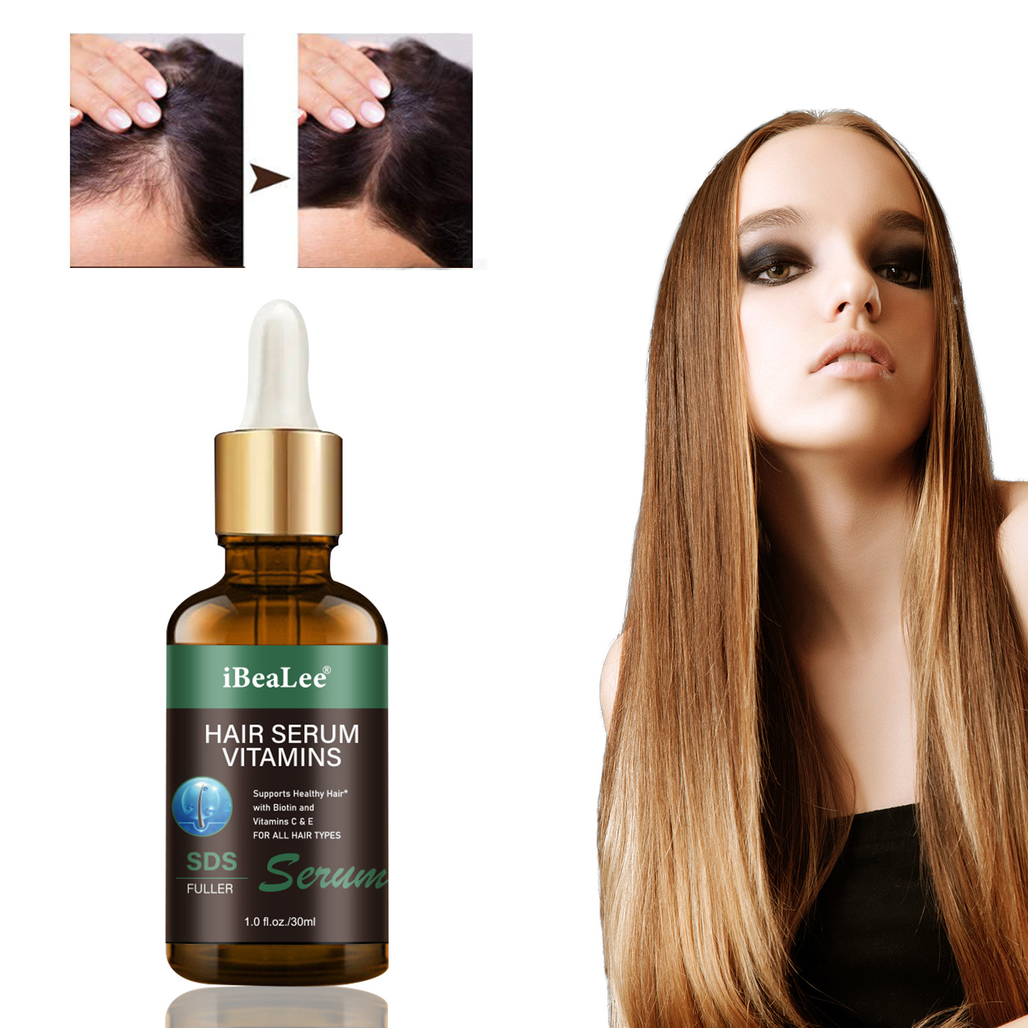 IBeaLee Moisturizing Thick Hair Line Strong Firm Anti dropping essence_voghion.com