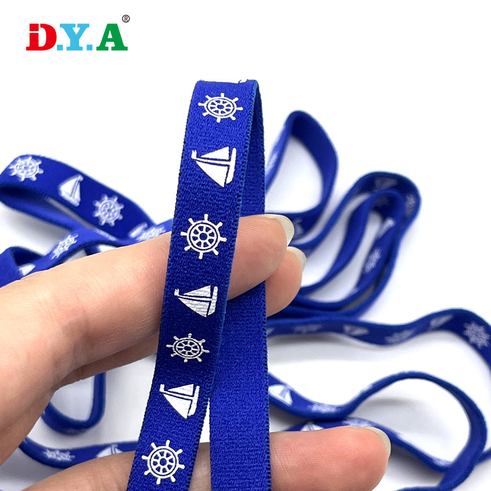 定 制压花LOGO服饰后领包边条卫衣T恤衣领领口压边运动裤滚边贴边