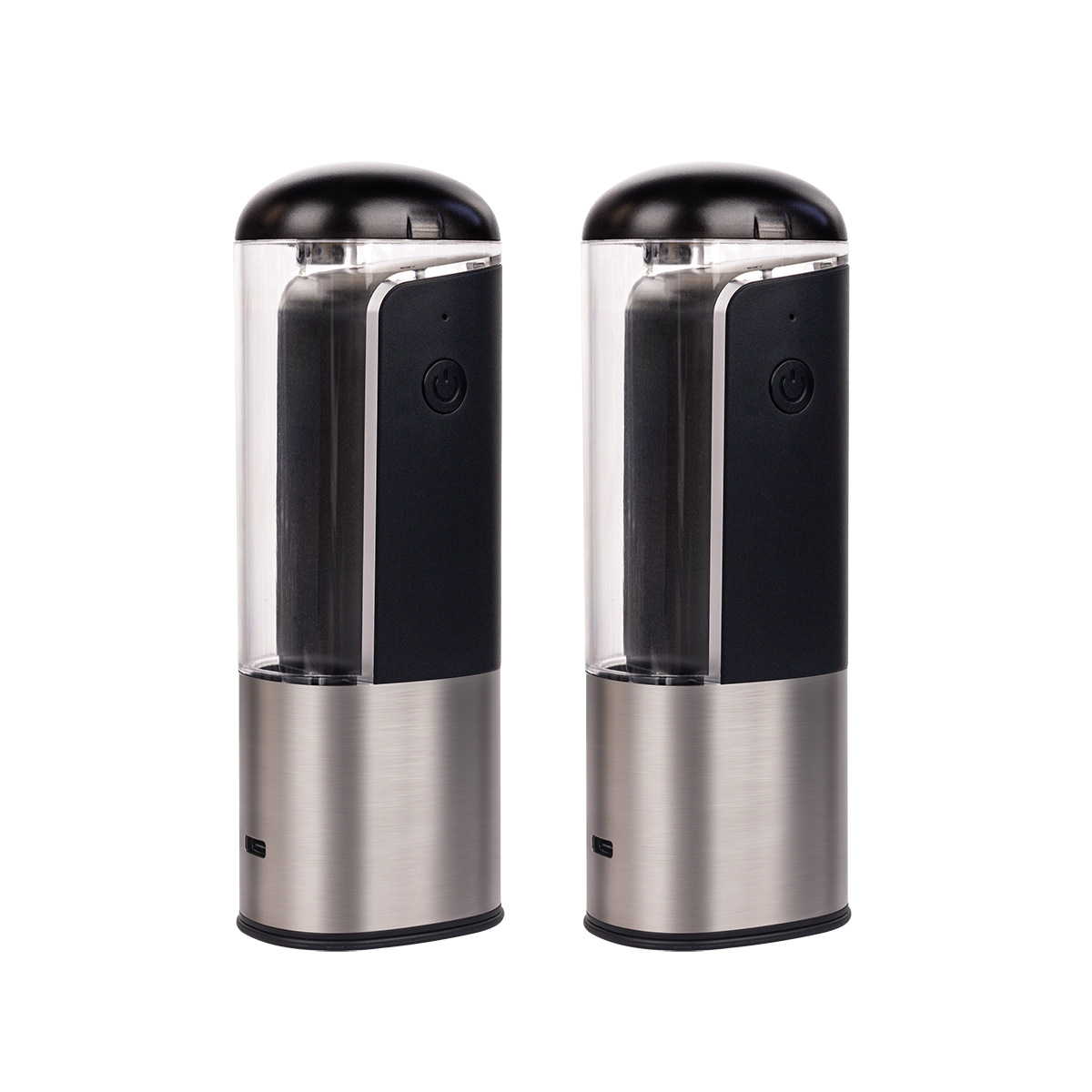 Molino de pimienta eléctrica molino de sal marina de pimienta doméstica base USB doble carga combinación de fábrica de origen