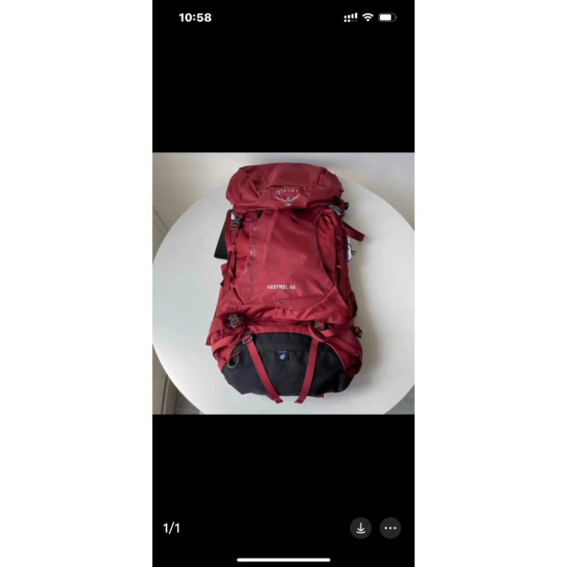 ケストレル KESTREL38L48L58L68L アウトドア バックパック 登山バッグ 男女兼用 アウトドア ハイキング 大容量 ショルダー|undefined
