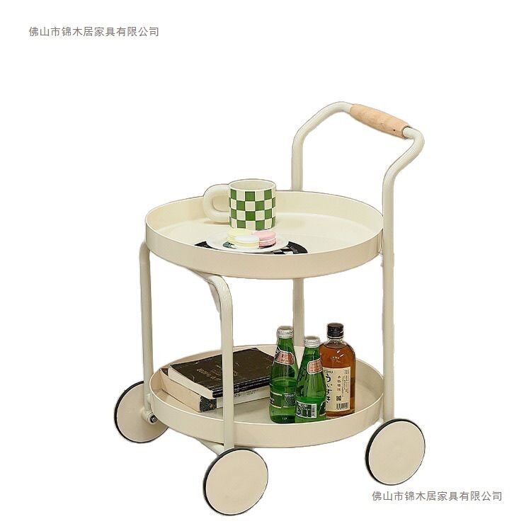 北欧现代ins简约几可沙发移动小户型茶几奶油小推车|undefined