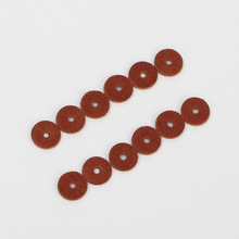 现货牛皮隔片8mm手串diy饰品配件文玩垫片超薄牛皮佛珠手串垫片