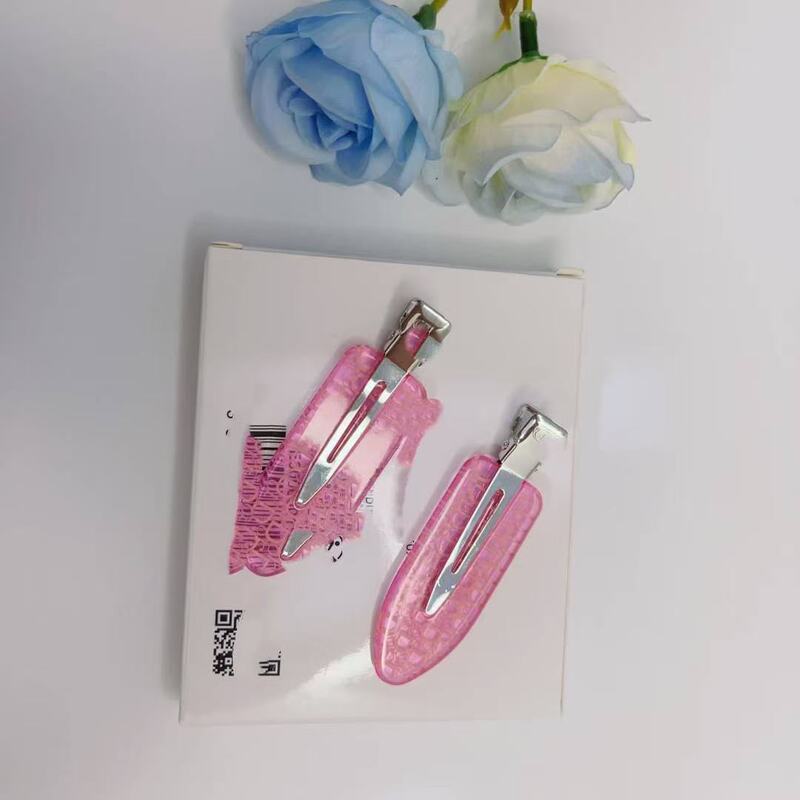 D's 新海外版ヘアピン BBクリップ 前髪サイドクリップ 小紅書同風 スイートキャンディーカラー インズ透明ヘアピン|undefined