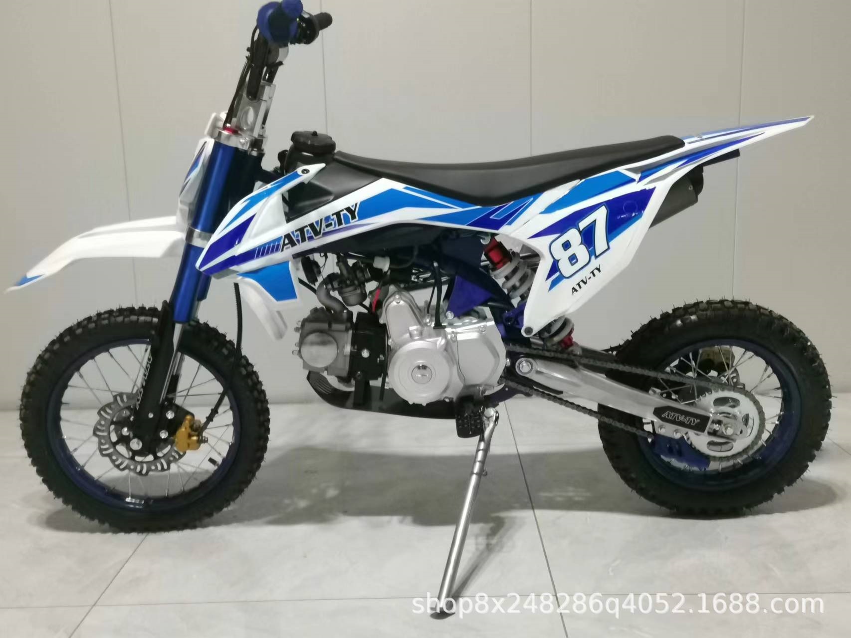 Dual-Beam K65 Off-Road Vehicle 125Cc Power All-Terrain Competitive Model Mountain Venue Motorcycle with Front 17inch and Rear 14inch Wheels