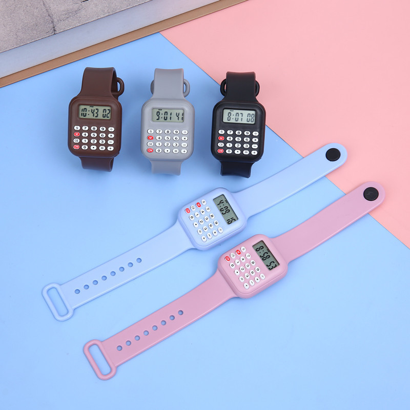 Children's Watch Student Party Watch Electronic Calculator Watch Date Calculator Digital Electronic Watch Men's Watch
