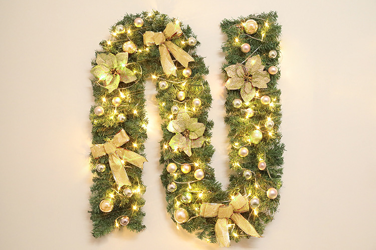 황금 공 꽃 활 플러스 램프