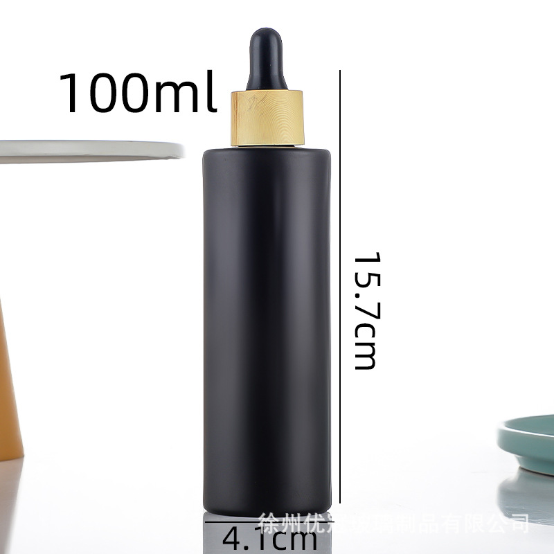 Frasco Pulverizador de Vidrio con Tapa Grano de Madera Reutilizable, Portátil para Cosméticos image 31