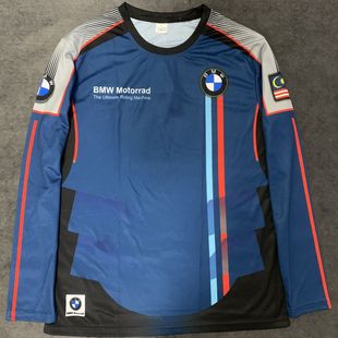 Hot-Selling F1 Racing Suit Cycling Suit Motorcycle Off-Road Suit Work Shirt Breathable Quick-Drying Round Neck Long-Sleeved T-Shirt Export