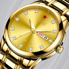 虧本甩賣男款女款手錶全自動機芯夜光防水日曆械圓形大氣潮流手錶