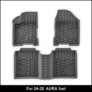 24-25 Lada Aura üçün suya davamlı TPE avtomobil ayaqaltıları