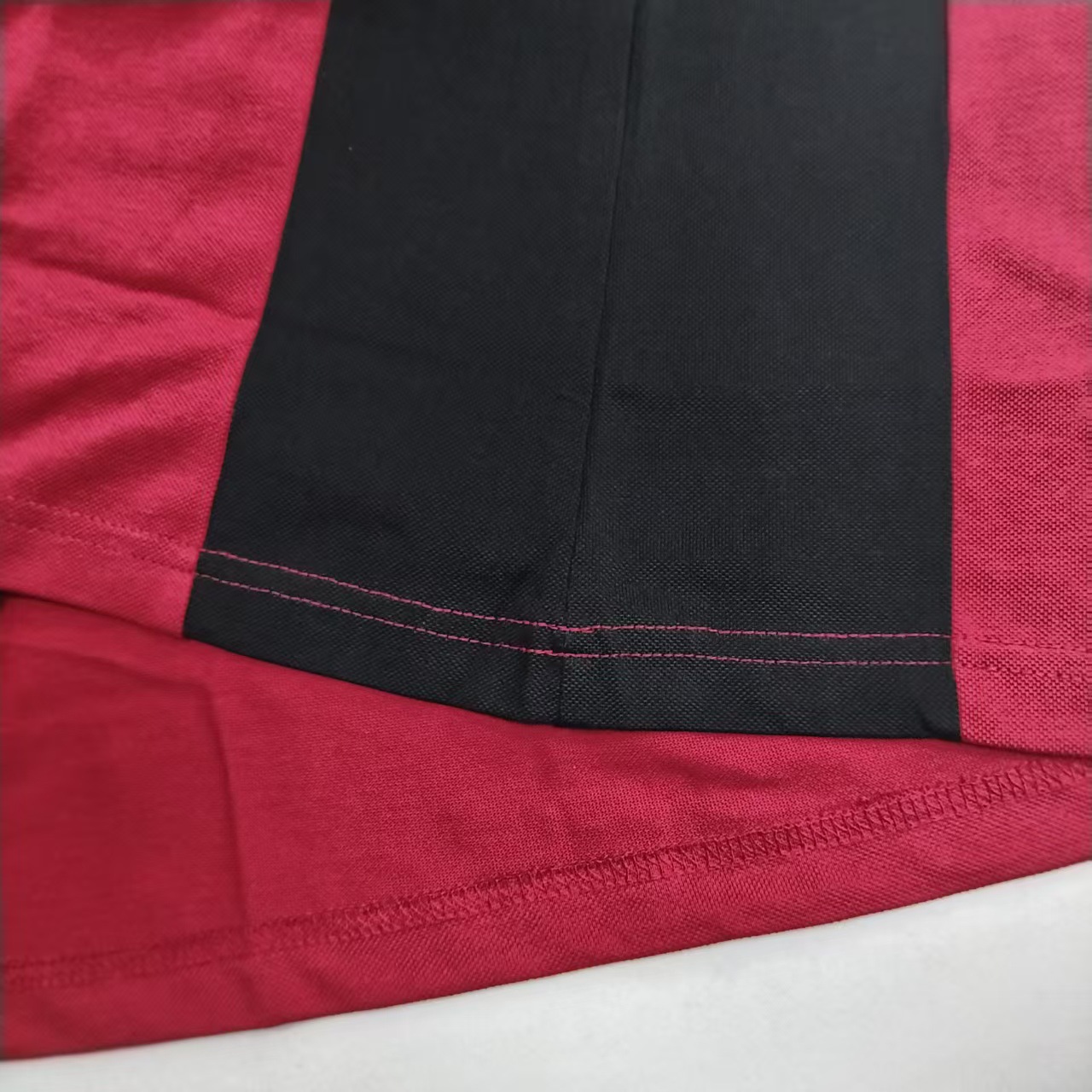 跨境精仿棉冰丝POLO衫T恤校服餐饮店工作文化衫定制印制LOGO