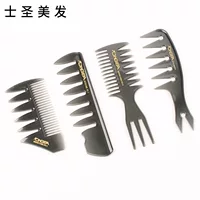 BARBER ретро масляная головка расчесывать новый образ головки партнера расчесанная широкая зубчатая расчесанная обратно расчесывать мужской