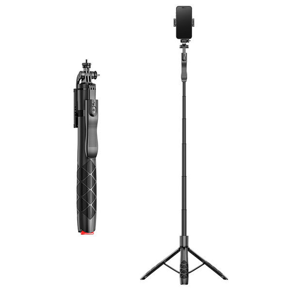 Throwaway Selfie Stick 360 ° Rotating Camera Gadget, Handheld Anti-Shake Floor-Standing Tripod, Portable Phone Holder