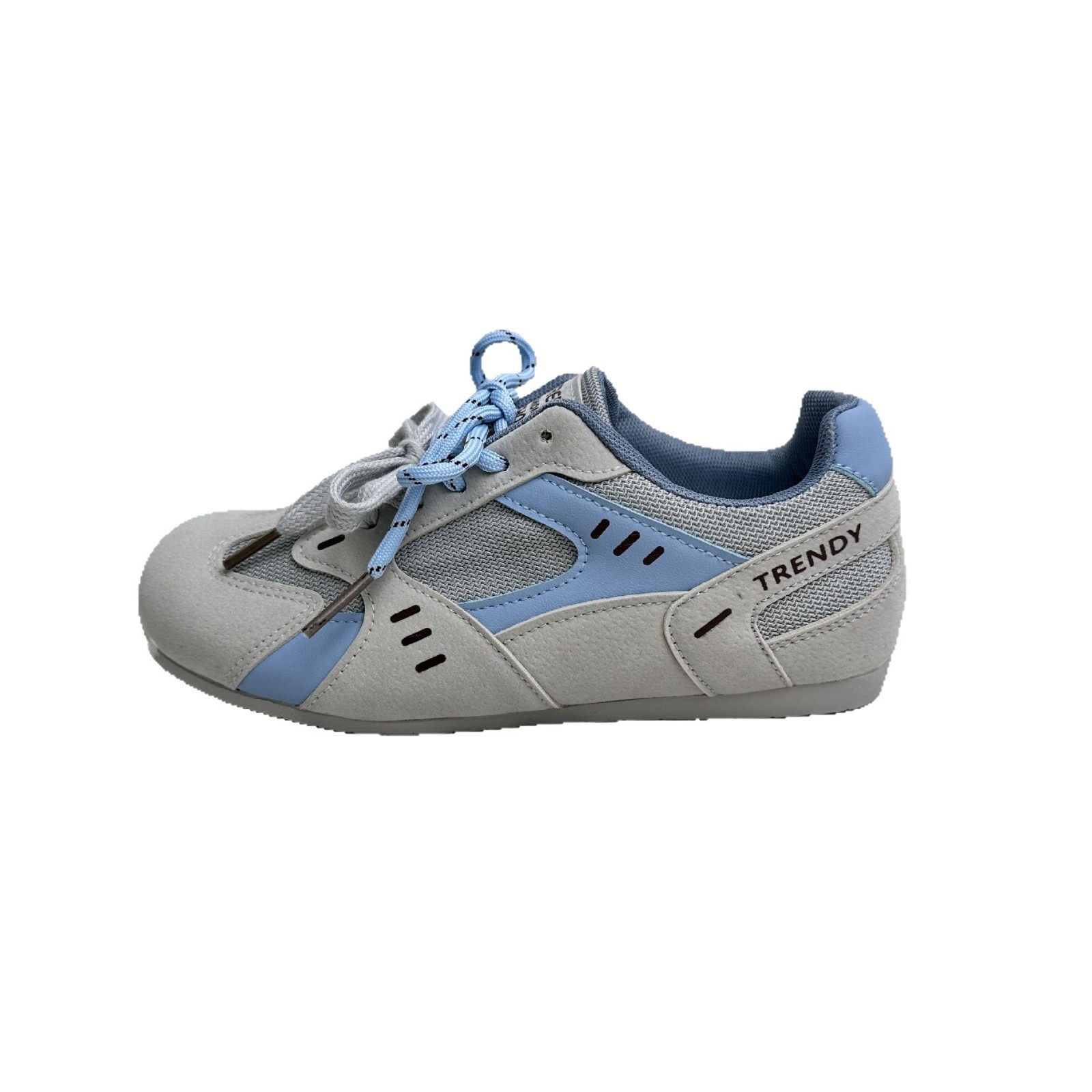 A9891 plantilla de látex/zapatos feos y lindos zapatos de deporte estilo Hong Kong zapatos de mujer 2025 nuevos zapatos de entrenamiento alemán casuales de nicho de estilo caliente de primavera