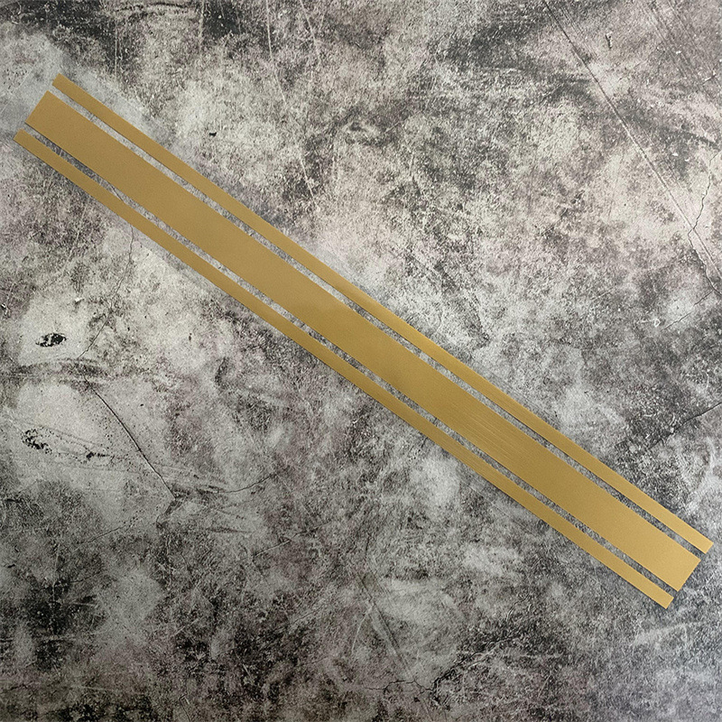50cmx5cm 무광택 금색 반사 스티커 3겹 코팅