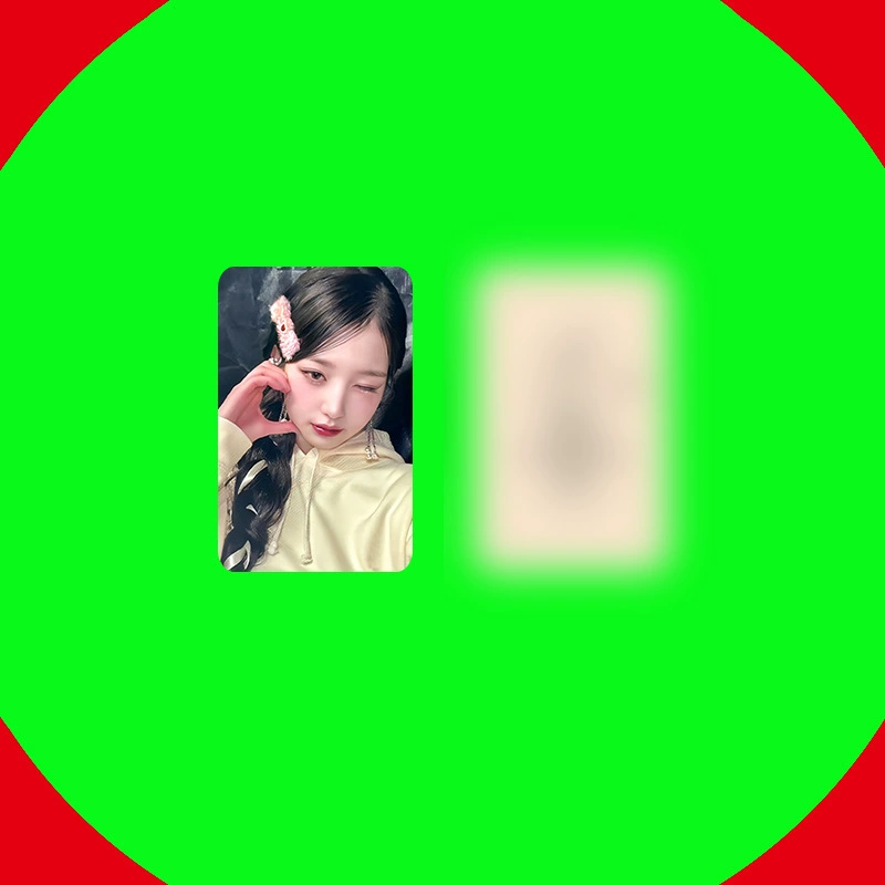 IVE Fu Zhang Yuanying один фото-карта YUJIN WONGYONG LIZ REI Zhang Yuanying Jin Qiu