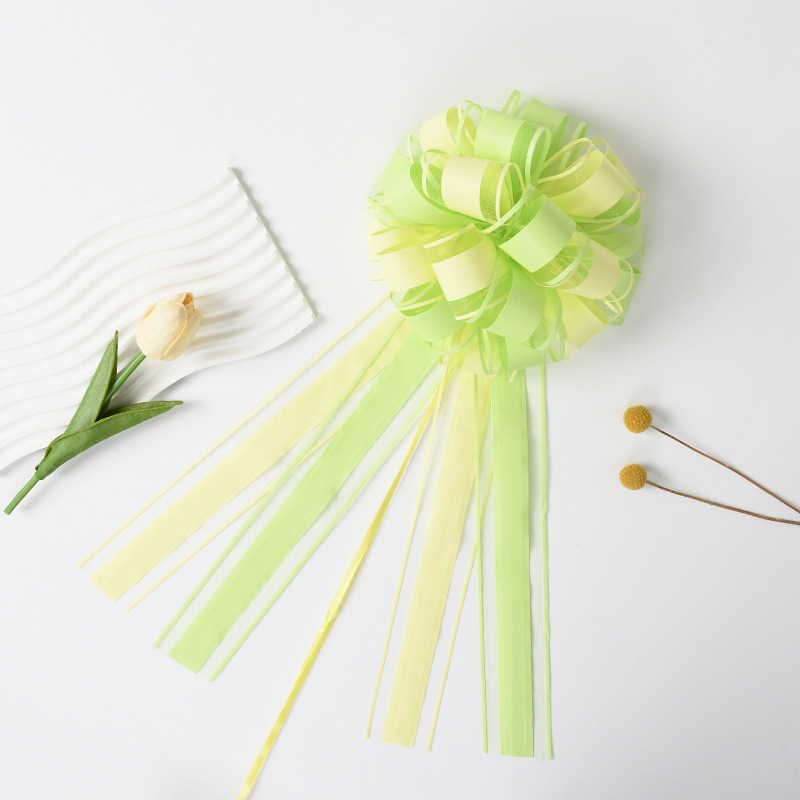 Nuevo transfronterizo de dos colores de dos capas suele 8 pulgadas de nieve bola de flores de regalo de fiesta decoración de vacaciones lotes de flores