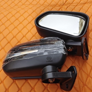 海寶金彭飛鴿五羊宗申電動四輪轎車反光后視鏡倒車鏡三孔配件配套