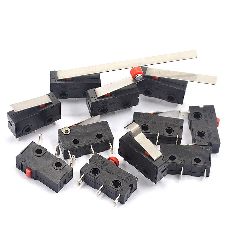 行程限位开关触点按键按钮KW11-3Z KW12微动开关小直柄三脚5A250V