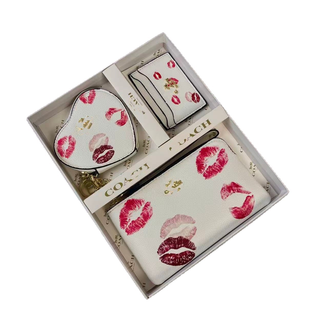 Cartoon cartera de cambio en forma de corazón de comercio exterior bolsa de mano caja de bolsa de tarjeta caja de regalo de bolsas explosivas transfronterizas 2025 nuevas bolsas de mujer