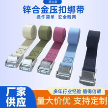 锌合金压扣绑带行李箱捆绑货车卡板物流货物固定拉紧调节