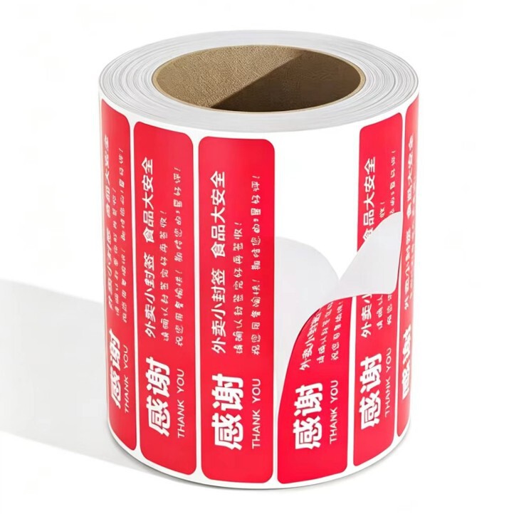Huarun Takeout Sealing Stickers, Self-Adhesive Labels, Food Container Tamper-Proof Seals, Disposable Anti-Tear Sealing Paper Manufacturer Huarun Takeout Sealing Stickers, Self-Adhesive Labels, Food Container Tamper-Proof Seals, Disposable Anti-Tear Sealing Paper Manufacturer