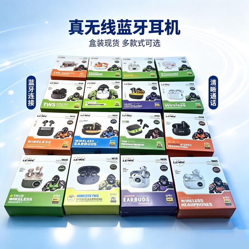 Huaqiangbei True Wireless Tws Bluetooth Earphones Pro 2Nd, 3Rd, 4Th, 5Th, 6Th, 7Th, 8Th Generation Cross-Border Boxed Bluetooth Earphones
