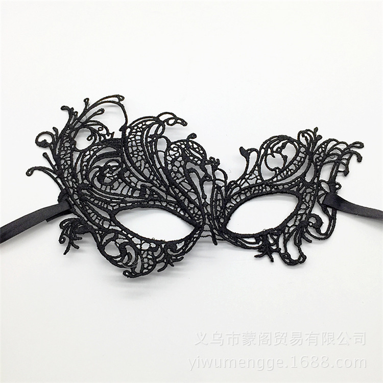 Ventas transfronterizas calientes de Halloween máscaras de encaje de Phoenix máscaras de rendimiento de máscaras sexuales de la reina