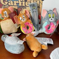猫とネズミの変形ストラップお笑いぬいぐるみバッグアクセサリー趣味人形玩具GJ150