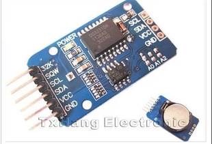 新款 DS3231 AT24C32 高精度时钟模块 IIC模块 存储模块