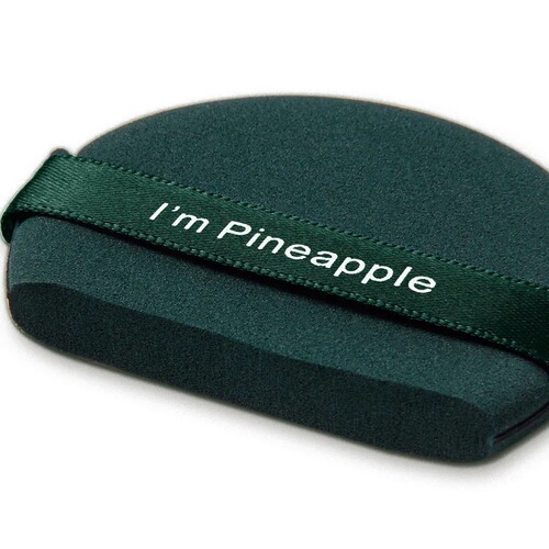 Pineapple pie soft double-sided air cushion puff marshmallow makeup beauty sponge liquid foundation for wet and dry use without eating powder