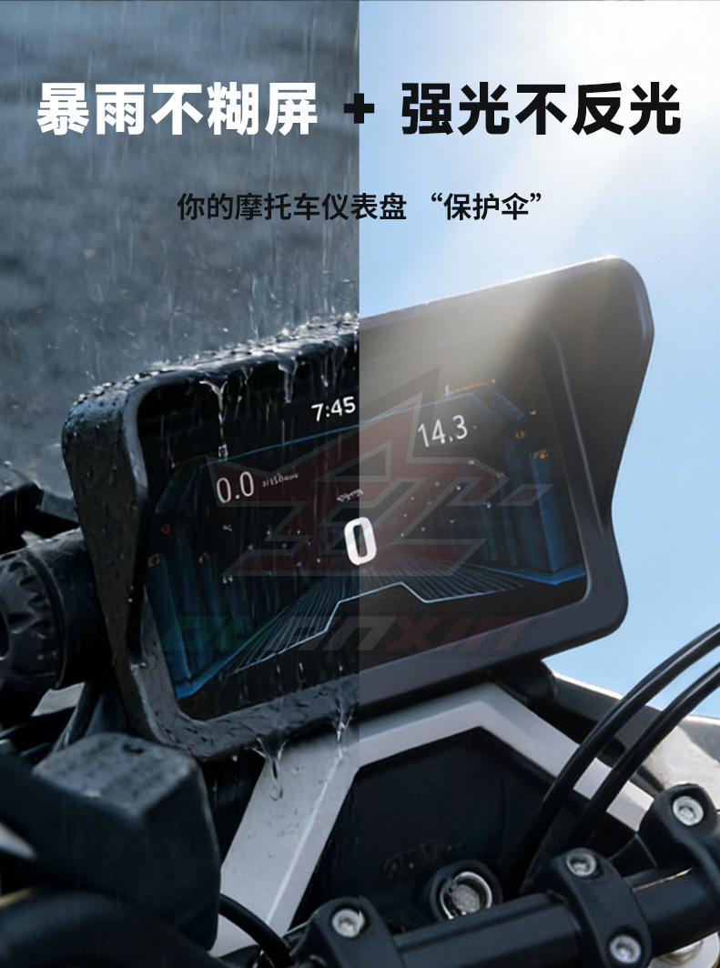 Zontes 150X/150V/175X/175V/310R/350R Instrument Panel Protective Cover High-Definition Modification Accessories