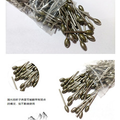 G針玉雕工具鵝蛋形金剛石磨頭橄欖型圓頭棗核 玉石翡翠雕刻打磨針