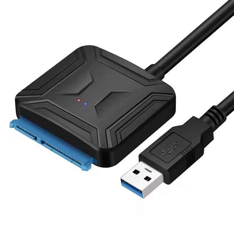 Горячий 3,5" SATA кабель жесткого диска USB3.0, облегчённый кабель для 2,5" SATA механических и твердотельных накопителей