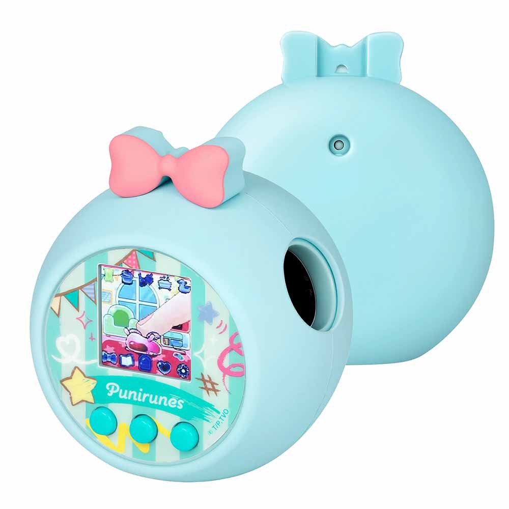 Funda de Silicona para Mascota Virtual Punirunes, Decorativa con Lazo