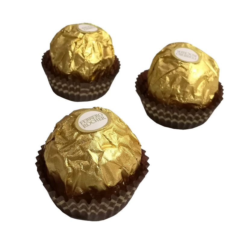 Шоколад Ferrero Rocher, поштучно 12,5 г, свадьба/оптовые конфеты, покупка по штуке или коробке