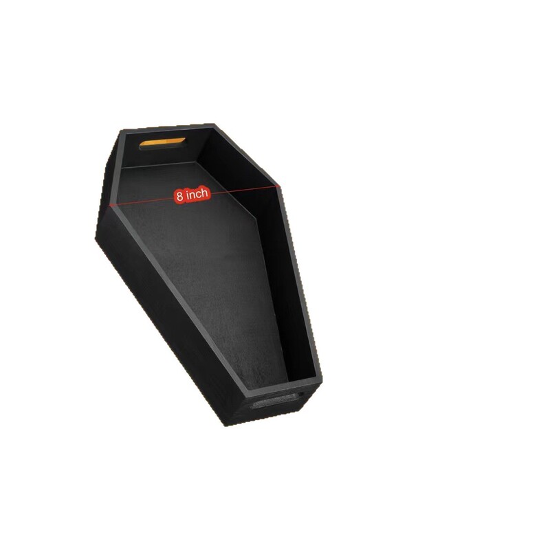 ハロウィントレイ棺型装飾フルーツスナックキャンディトレイ雰囲気化粧品収納トレイデザートトレイ|undefined