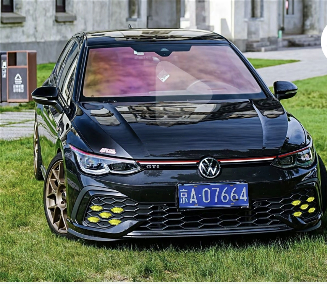 Applicable Golf 8 fangs 8Rline 8gti fangs modified front shovel front lip tail lip rear lip CS surround kit