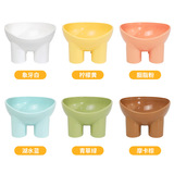 Кошачья чаша Pippi Original слон Legow Bowl Bowl Macaron Color The Tepant Lears -Лучевая чаша для чаши для кошачьего бассейна защита питомца миска